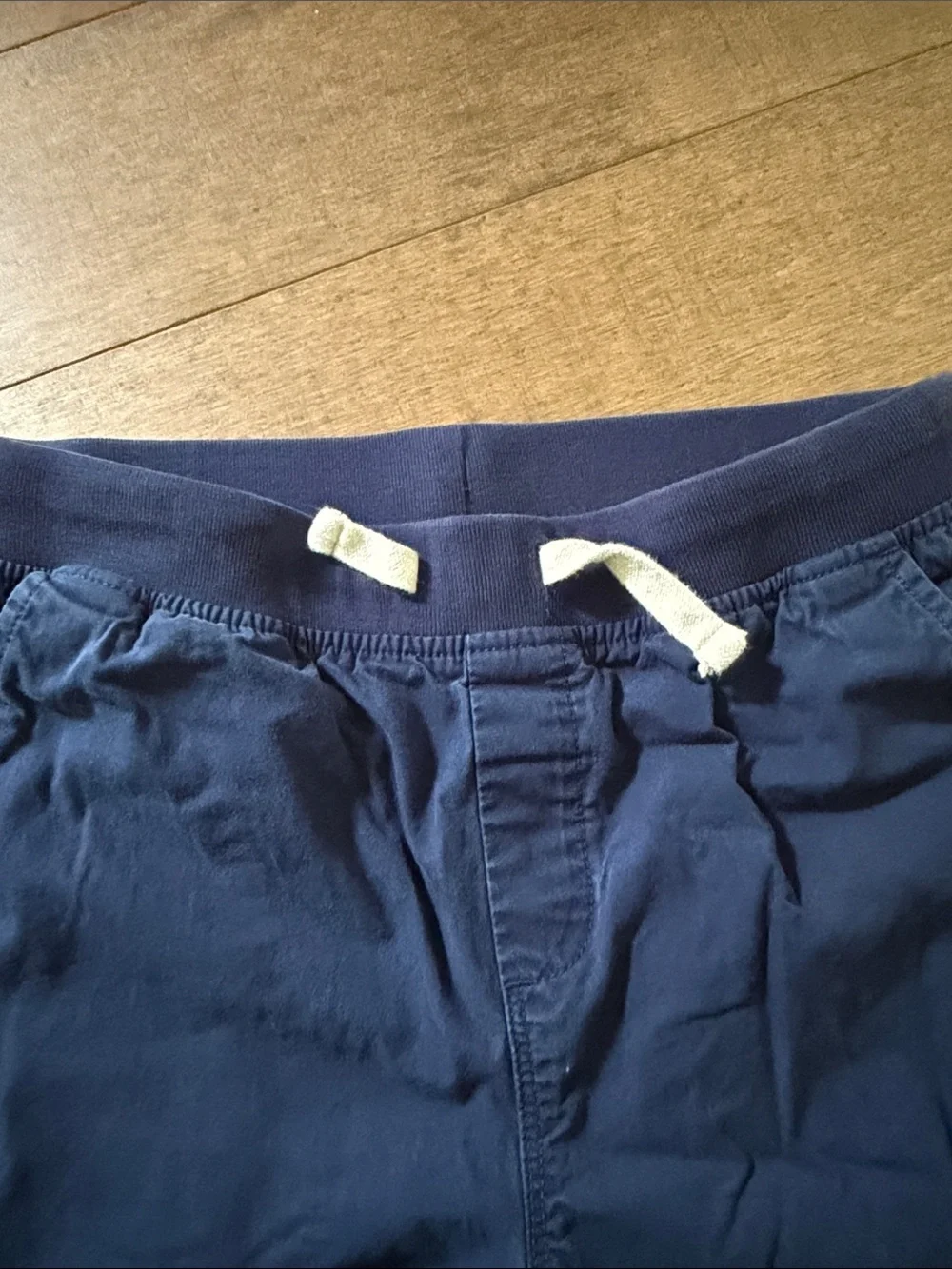 🎉Lands' End Navy Blue Kids Drawstring Jogger Pants